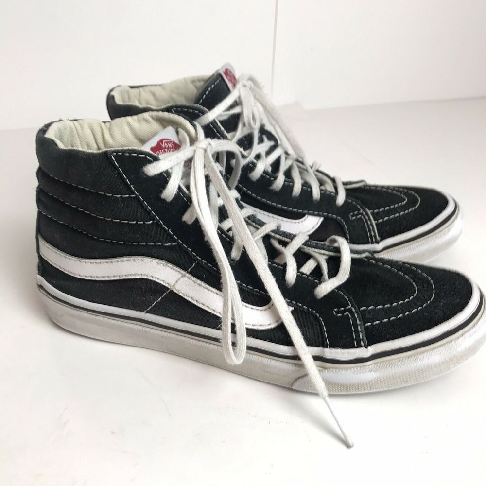 Vans Canvas And Suede High Top Shoes - Picture 1 of 7
